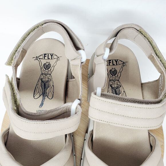 Fly London Sandals Womens 39 Jada JADA854FLY Platform Strappy Chunky Shoes - Picture 5 of 14